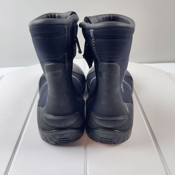 Tusa Scuba Boots Imprex 5mm Unisex US Size 6 Black Side Zip DB-0101 - Picture 4 of 8